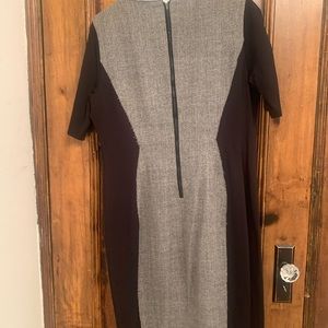 Grey and black Elie Tahari dress